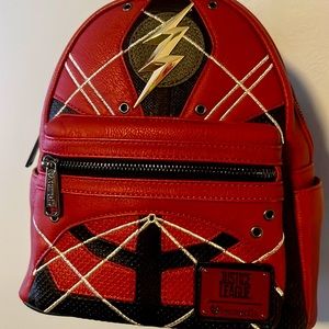 Justice League Flash DC Loungefly Mini Backpack in Great Condition